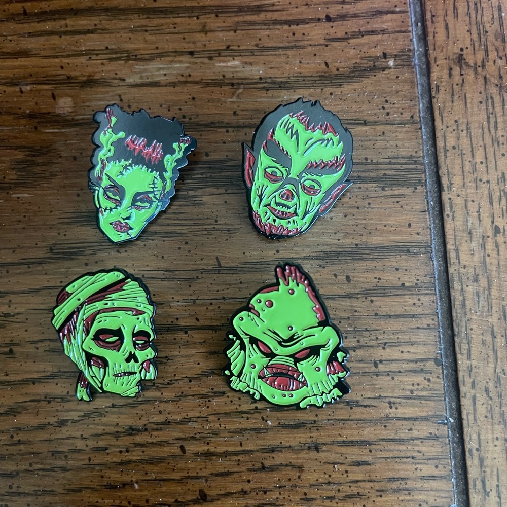 Ben Cooper Monster Pin Set